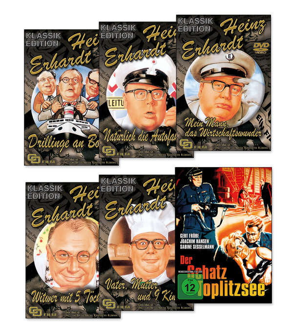 Heinz Erhardt + Gerd Fröbe Package  [6 DVDs]  (DVD)