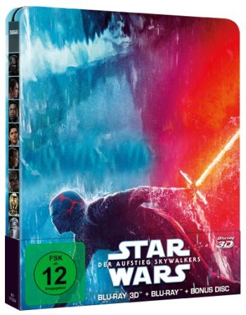 Star Wars Episode 9 - Der Aufstieg Skywalkers 3D - Limited Steelbook Edition (3D blu-ray)