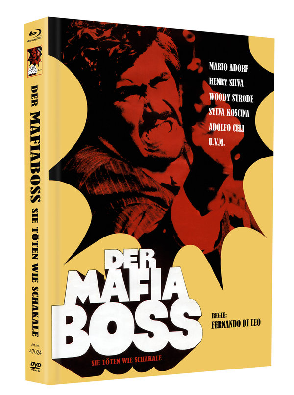Der Mafiaboss - Sie töten wie Schakale - Uncut Mediabook Edition (DVD+blu-ray) (E)