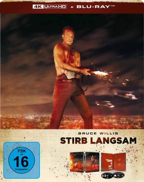 Stirb Langsam - Limited Steelbook Edition  (4K Ultra HD+blu-ray)