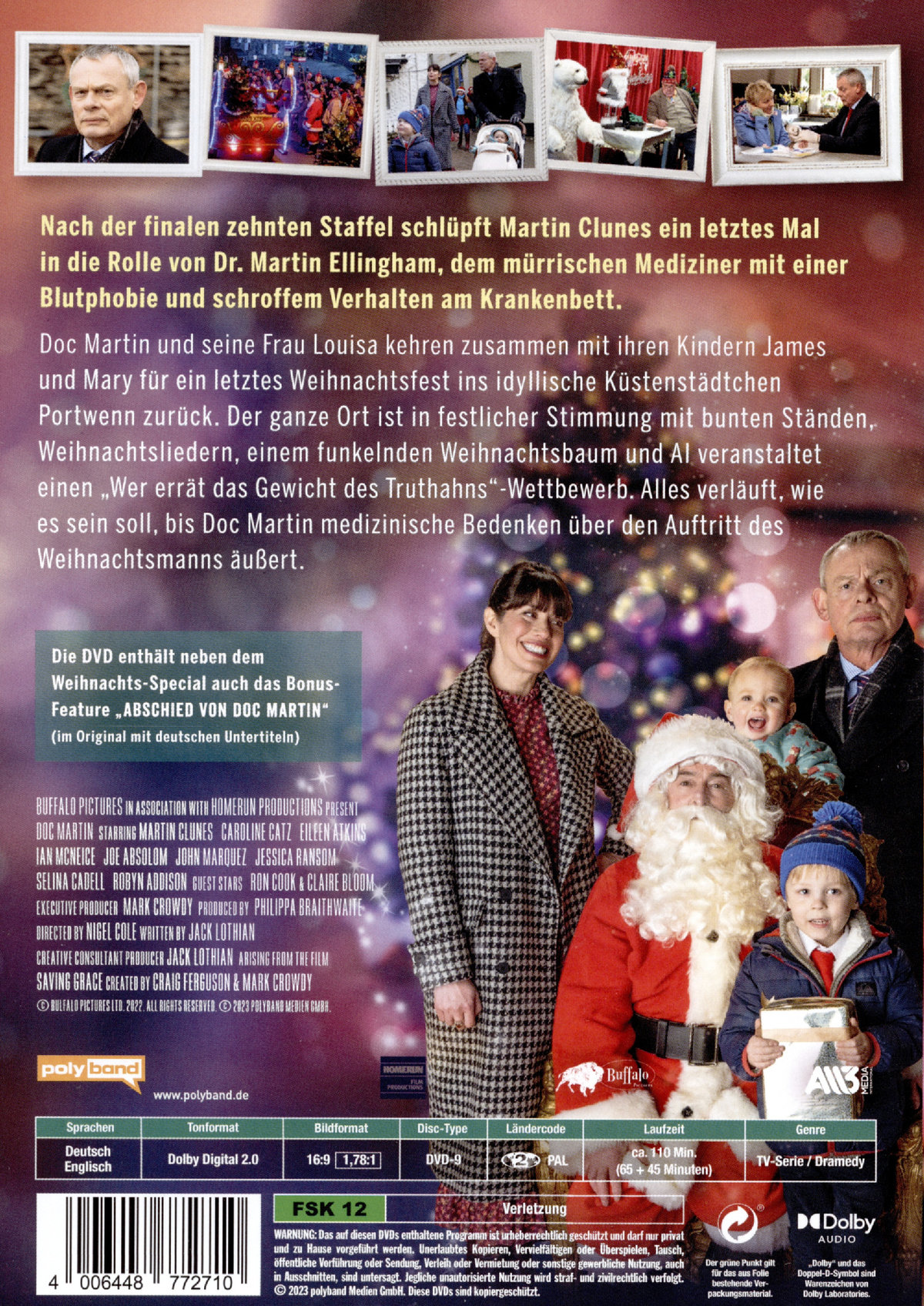 Doc Martin - Noch einmal Weihnachten in Portwenn  (DVD)