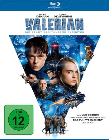 Valerian - Die Stadt der tausend Planeten (blu-ray)