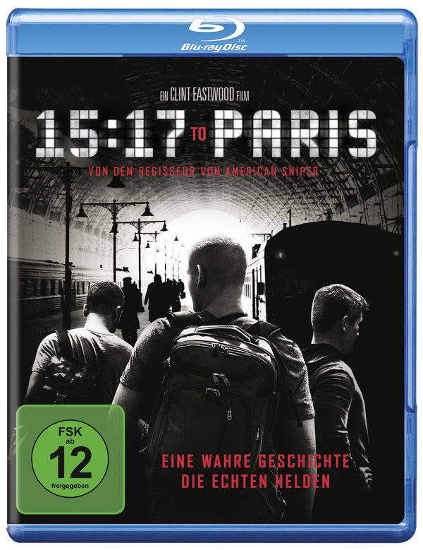 15:17 to Paris (blu-ray)