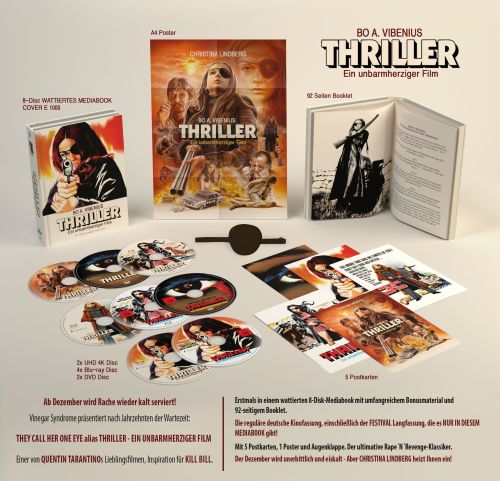 Thriller - Ein unbarmherziger Film - Uncut Mediabook Edition  (DVD+blu-ray+4K Ultra HD) (E)