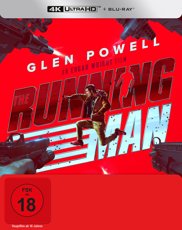 The Running Man - Limited Steelbook Edition  (4K Ultra HD+blu-ray)