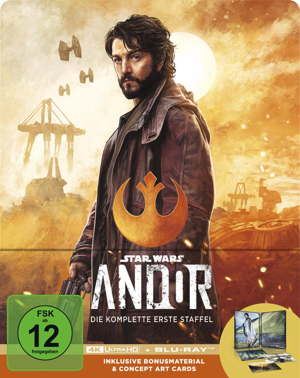 Andor - Staffel 1 - Limited Steelbook Edition (4K Ultra HD) (+ Blu-ray)