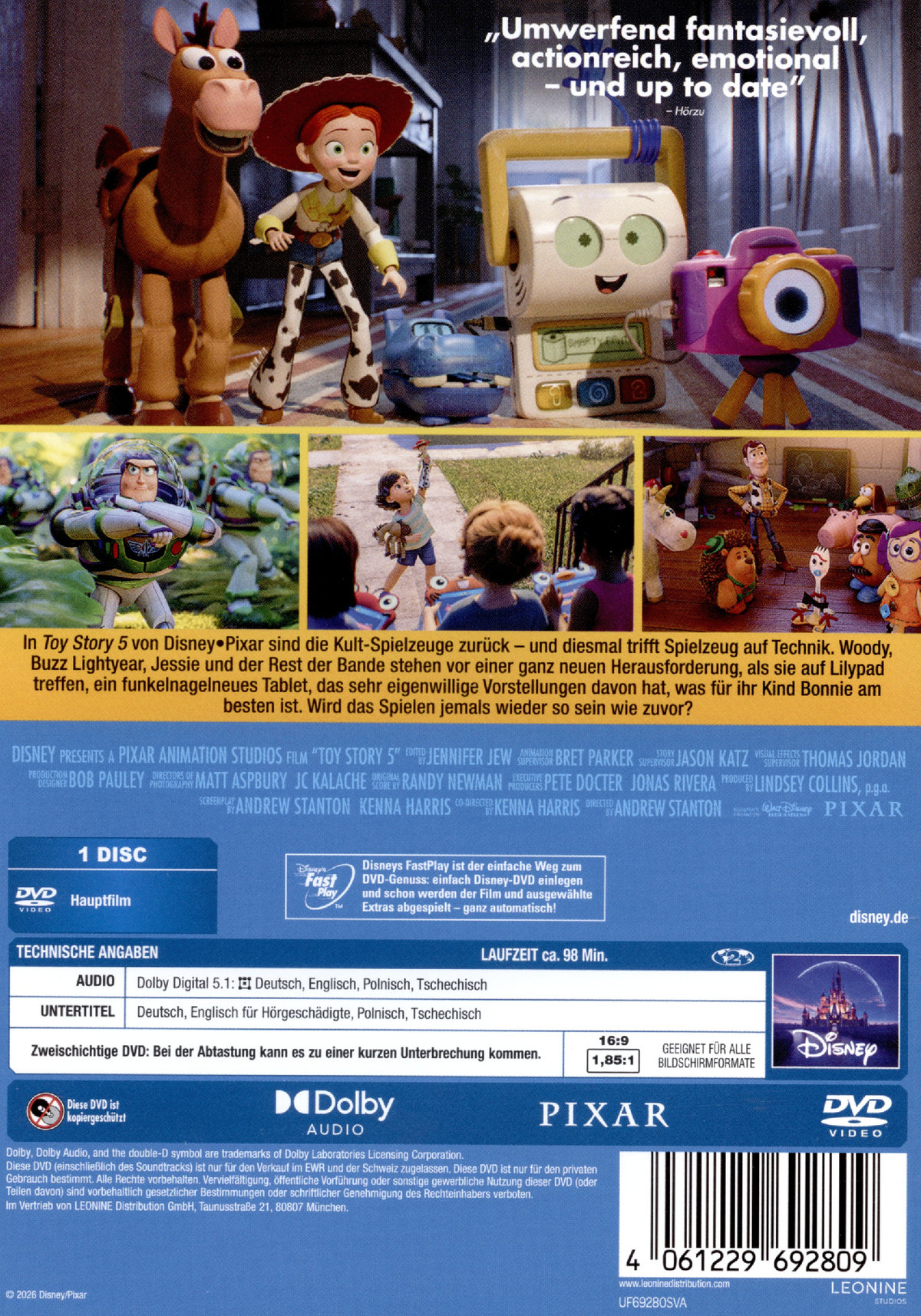 Toy Story 5  (DVD)