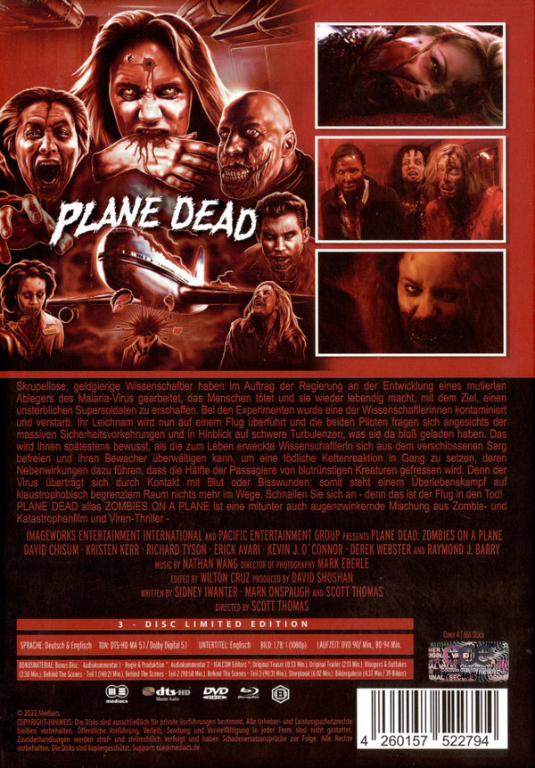 Plane Dead - Uncut Mediabook Edition (DVD+blu-ray) (A)