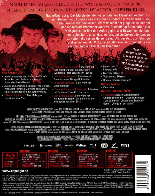 Kinder des Zorns I-III - Limited Steelbook Edition  (blu-ray) Kinder des Zorns I-III - Limited Steelbook Edition  (blu-ray)