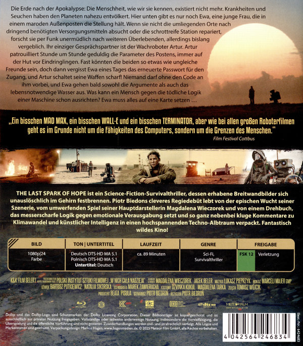 The Last Spark of Hope  (Blu-ray Disc)