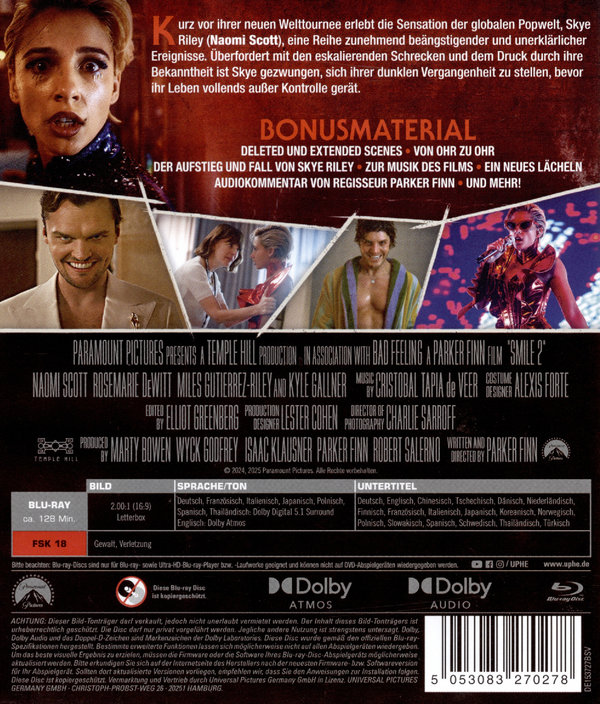 Smile 2 - Siehst du es auch?  (Blu-ray Disc) Smile 2 - Siehst du es auch?  (Blu-ray Disc)