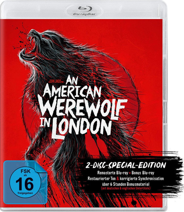 An American Werewolf in London - Woolston Artwork (blu-ray)