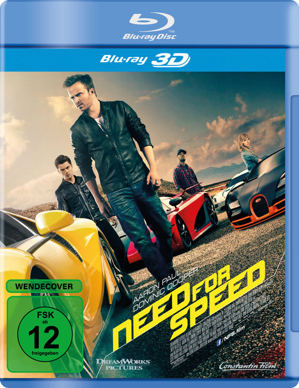 Need for Speed 3D (3D blu-ray)