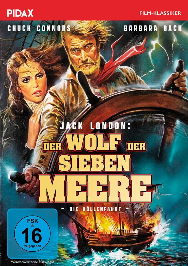 Jack London: Der Wolf der sieben Meere (Die Höllenfahrt) / Lang gesuchte Jack-London-Verfilmung mit Chuck Connors und Bond-Girl Barbara Bach (Pidax Film-Klassiker)  (DVD)
