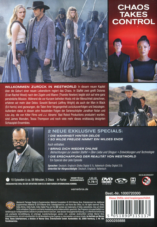 Westworld - Staffel 2