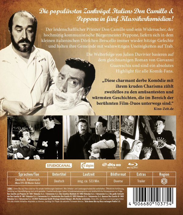 Don Camillo & Peppone Edition (blu-ray)
