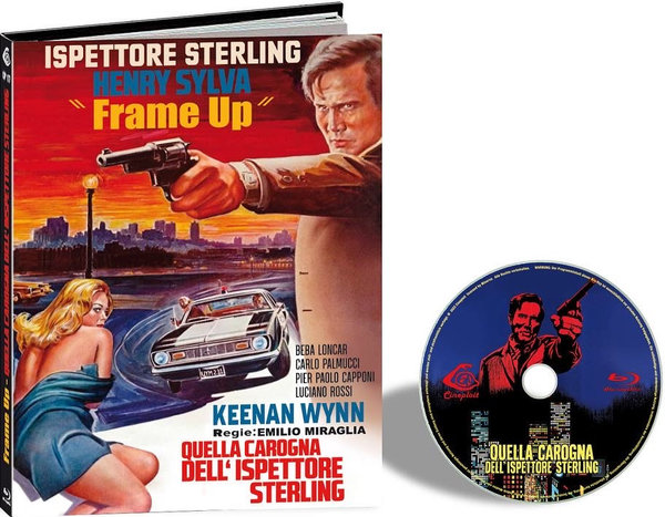 Quella carogna dell ispettore Sterling - Frame Up - Uncut Mediabook Edition (blu-ray) (C)