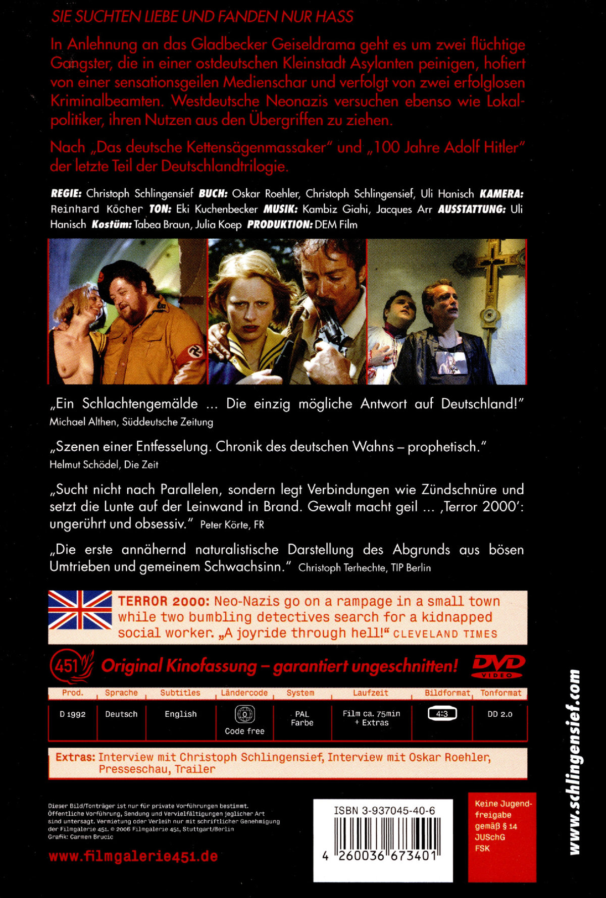 Terror 2000 - Intensivstation Deutschland  (DVD)