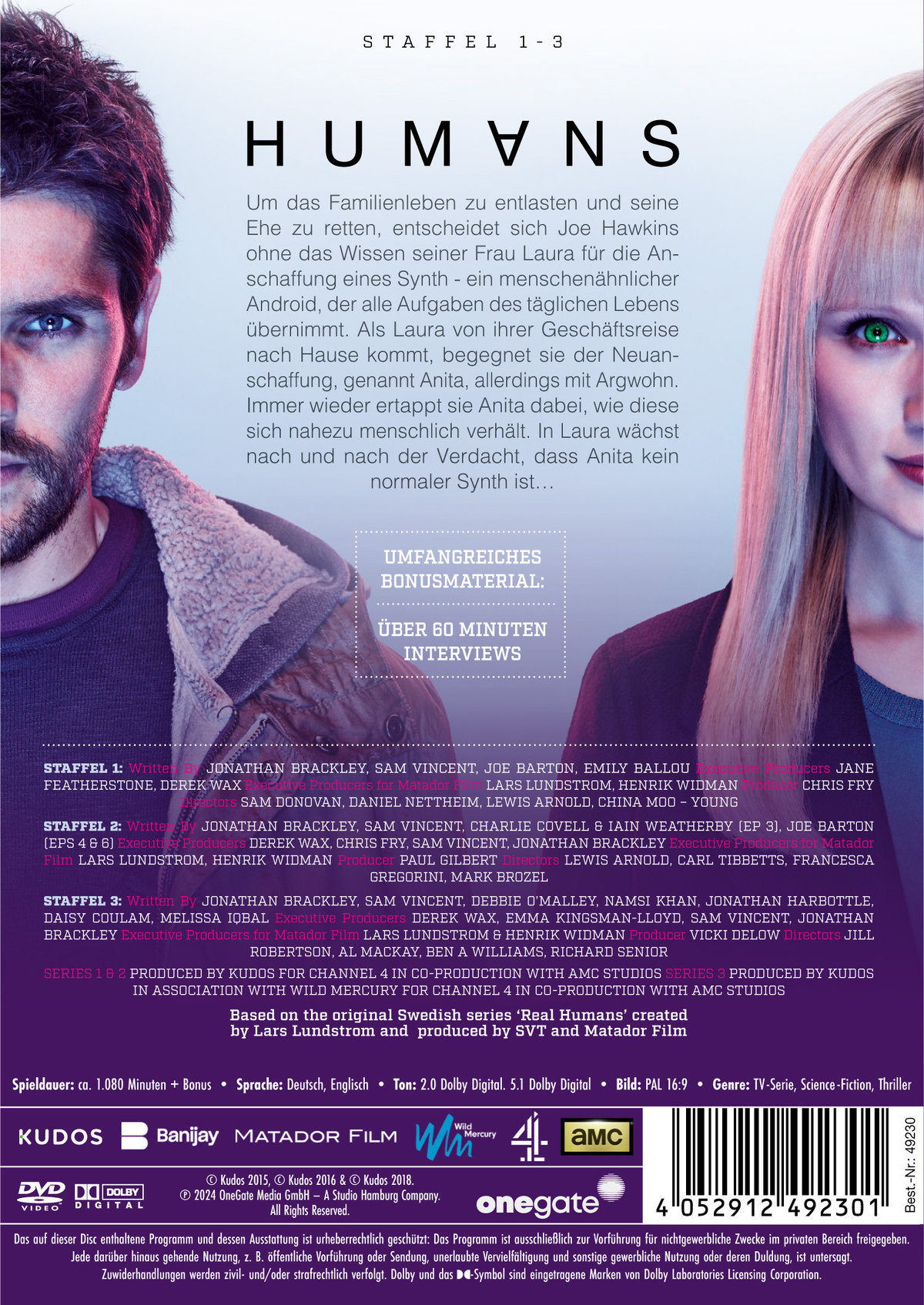 Humans - The Complete Collection  [9 DVDs]  (DVD)