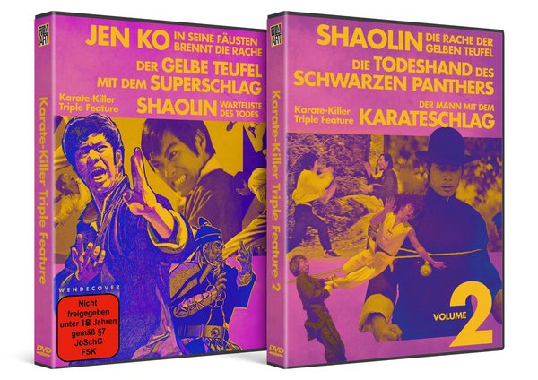 KARATE KILLER 1 & 2 BUNDLE - 6 DVD SET  (DVD)