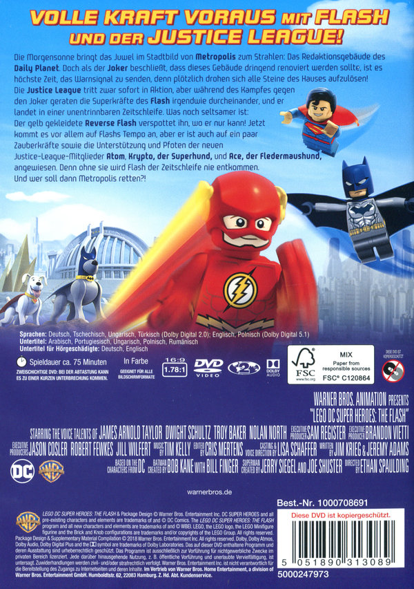 LEGO DC Super Heroes - The Flash  (DVD)