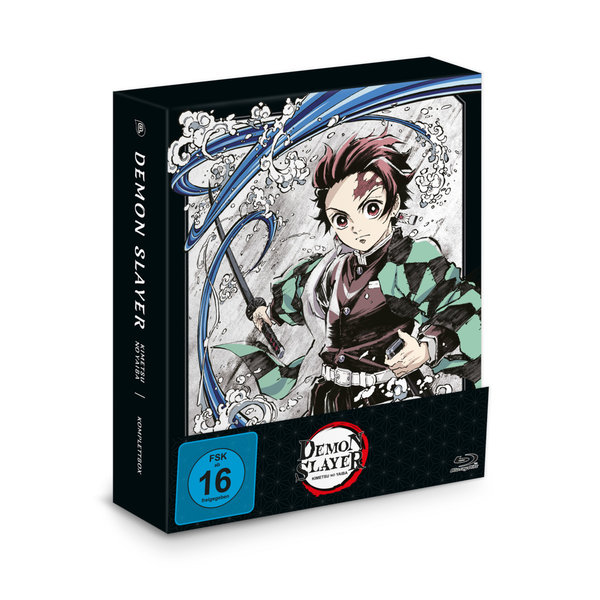 Demon Slayer: Kimetsu no Yaiba - Gesamtausgabe - Steelbook Edition  [4 BRs]  (Blu-ray Disc)