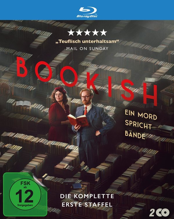 Bookish - Ein Mord spricht Bände. Die komplette erste Staffel  [2 BRs]  (Blu-ray Disc)