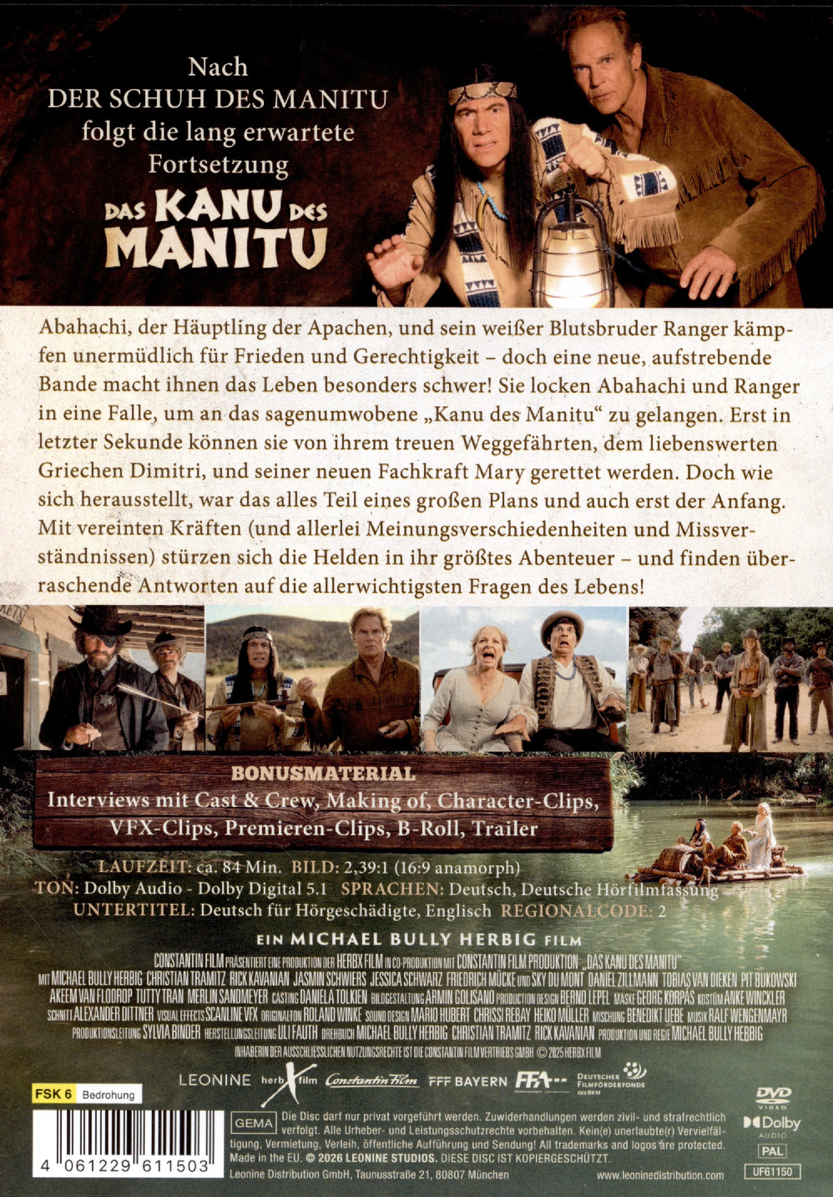 Das Kanu des Manitu  (DVD)