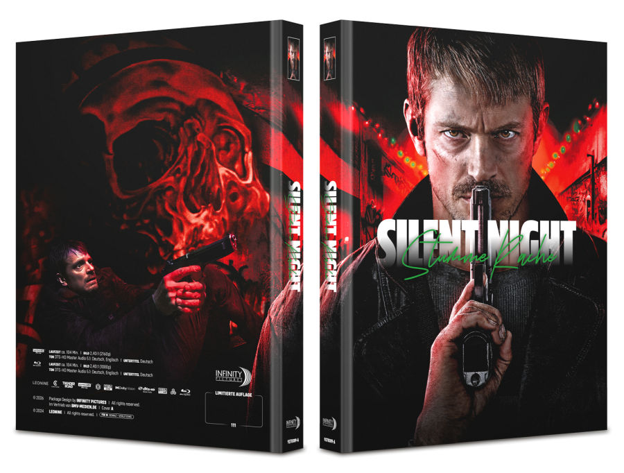 Silent Night - Stumme Rache - Uncut Mediabook Edition  (4K Ultra HD+blu-ray) (A)