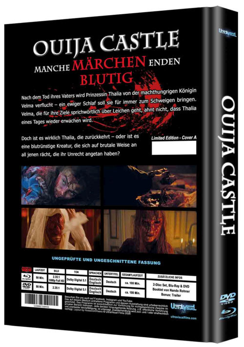 Ouija Castle - Uncut Mediabook Edition  (DVD+blu-ray) (A)