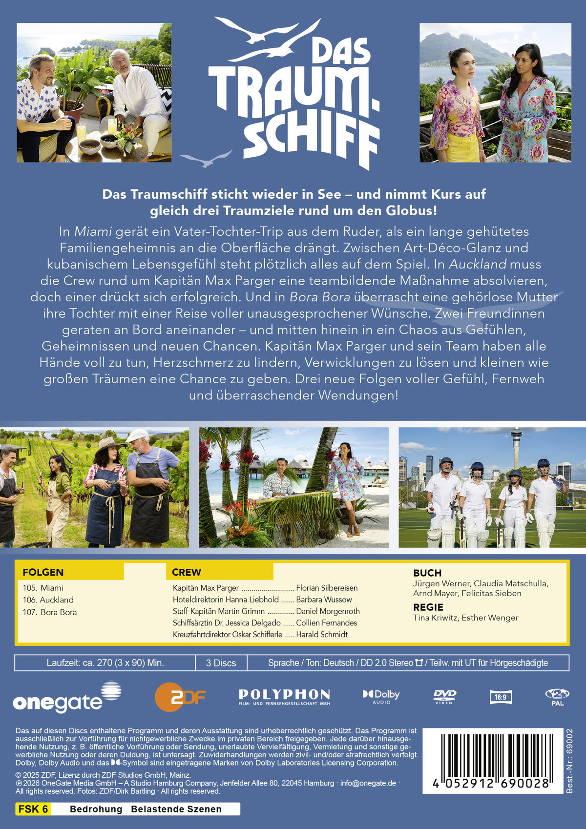Das Traumschiff 19  [3 DVDs]  (DVD)