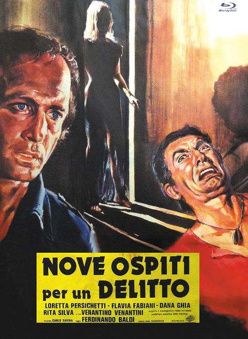 Nove ospiti per un delitto - Neun Gäste für den Tod - Uncut Eurocult Collection  (DVD+blu-ray) (B)