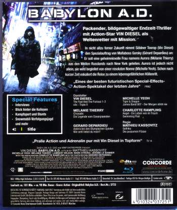 Babylon A. D. (blu-ray)