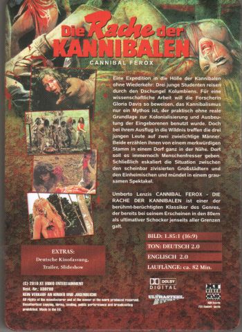Rache der Kannibalen, Die - 3D Metalpak Edition