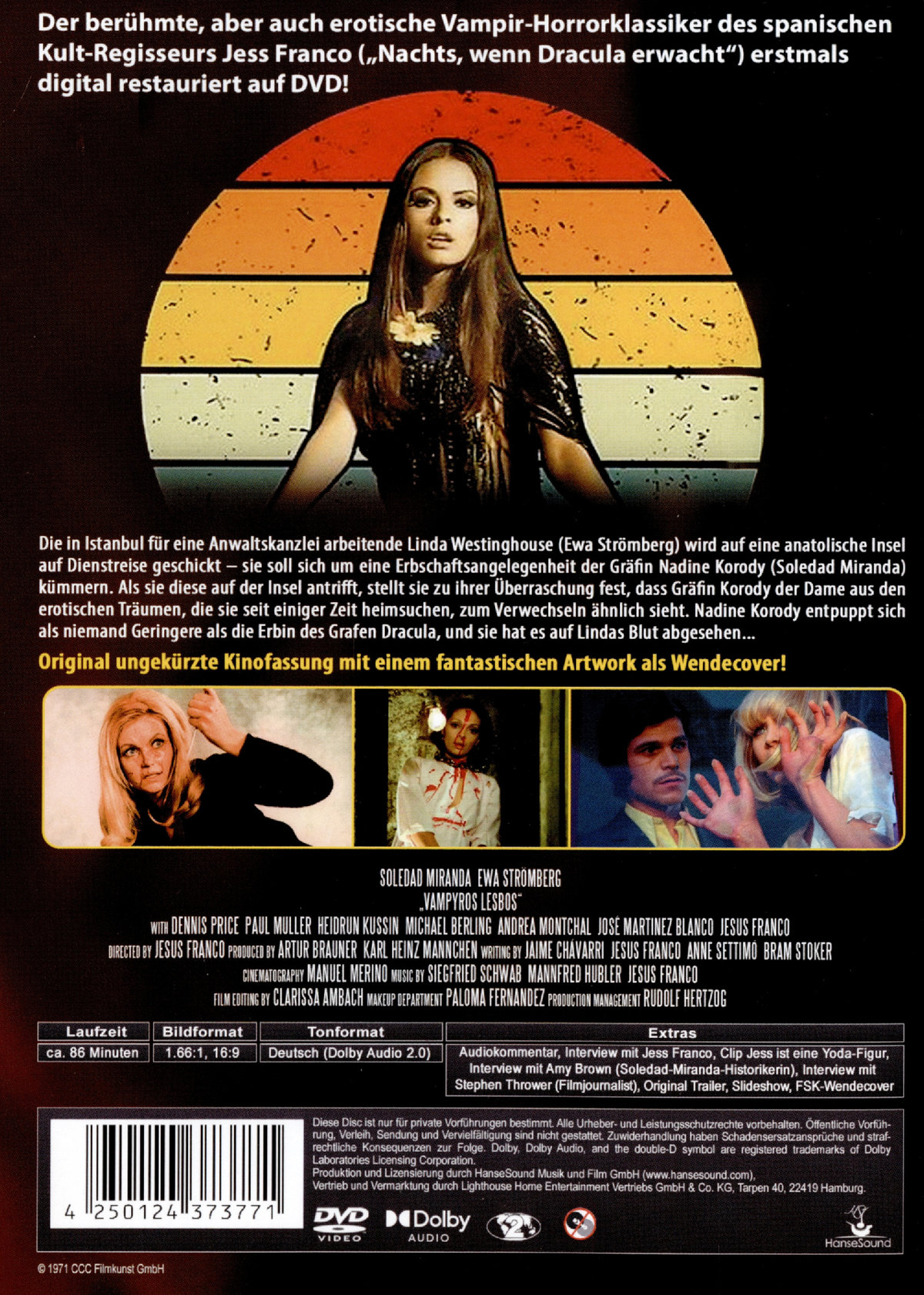 Vampyros Lesbos - Die Erbin des Dracula  (DVD)