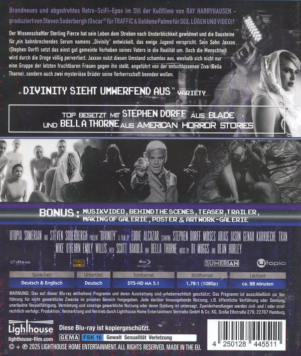 Divinity  (Blu-ray Disc)