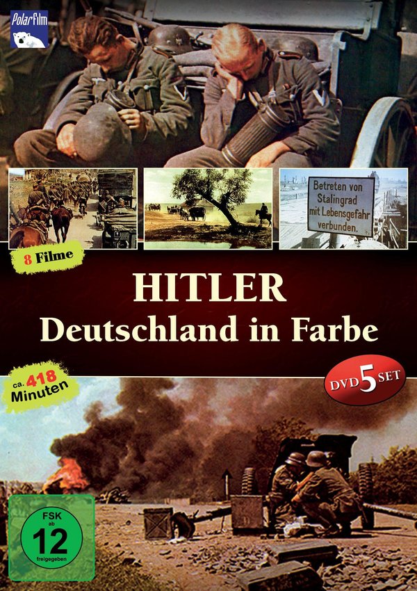 Hitler Deutschland in Farbe - DVD Box  [5 DVDs]  (DVD)