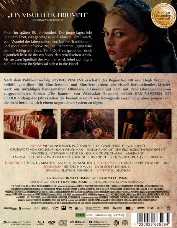 Das Flüstern der Felder - Limitiertes Digipack  (Blu-ray+DVD)