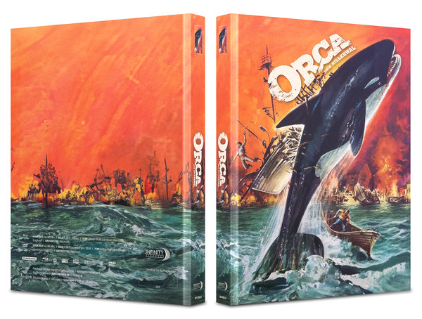 Orca - Der Killerwal - Uncut Mediabook Edition  (DVD+blu-ray) (D)