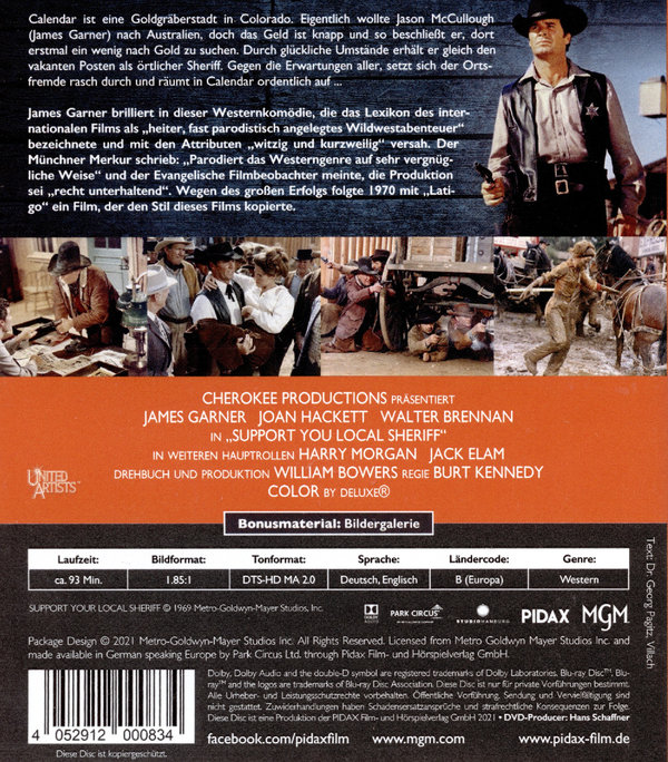 Auch ein Sheriff braucht mal Hilfe (blu-ray)