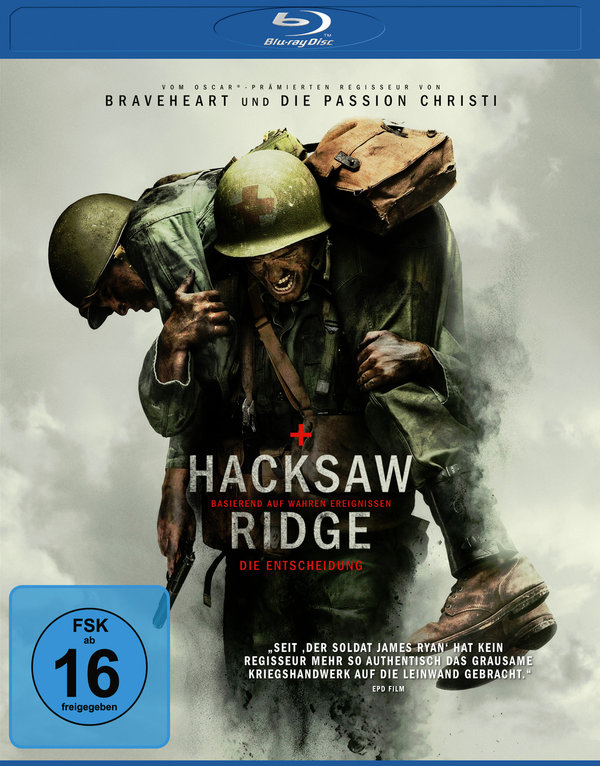 Hacksaw Ridge - Die Entscheidung (blu-ray)