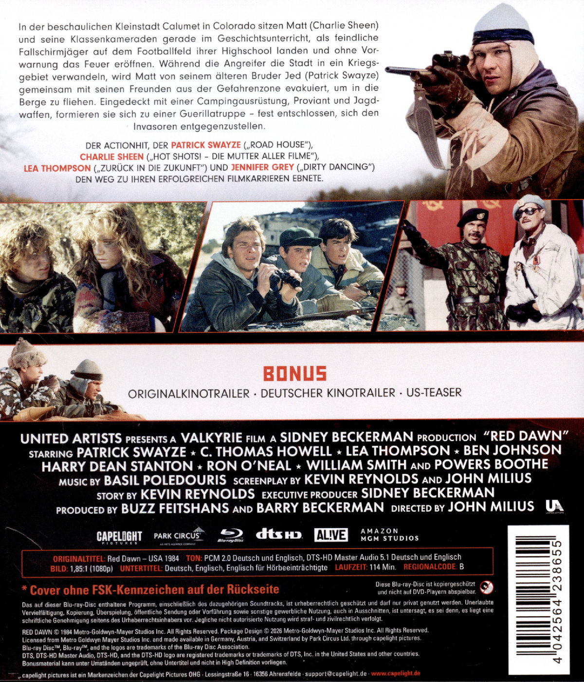 Red Dawn (Die rote Flut)  (Blu-ray Disc)