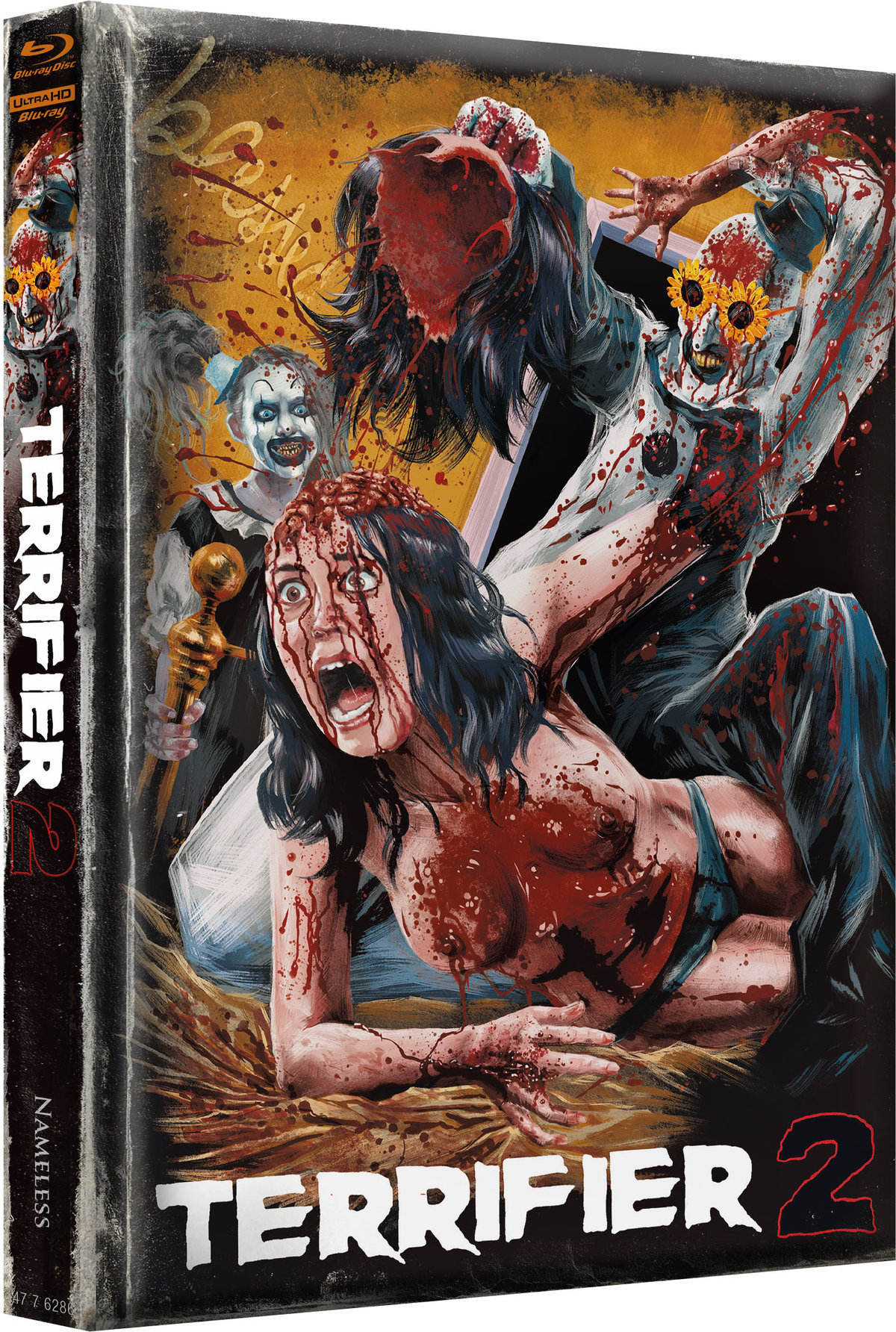 Terrifier 2 - Uncut Mediabook Edition  (4K Ultra HD+blu-ray) (I)  (B-Ware)