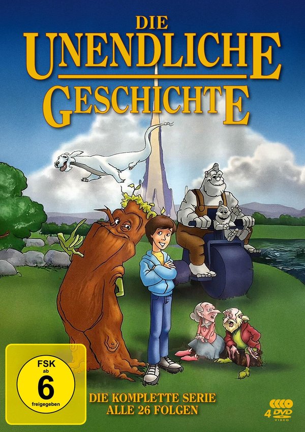Die unendliche Geschichte - Die komplette Zeichentrickserie (26 Episoden)  [4 DVDs]  (DVD)