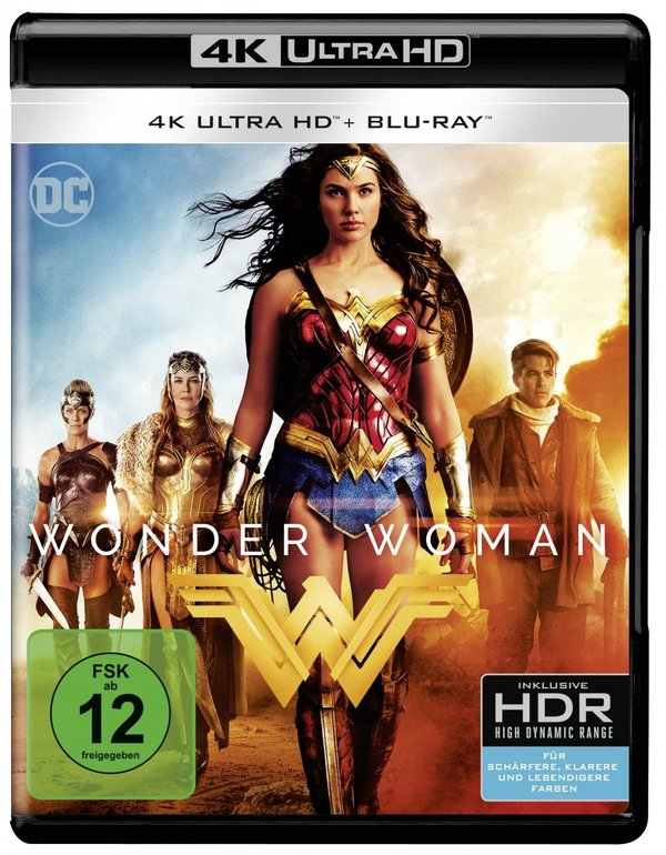 Wonder Woman  (Remastered)  (4K Ultra HD) (+ Blu-ray 2D)  (Blu-ray 4K Ultra HD)