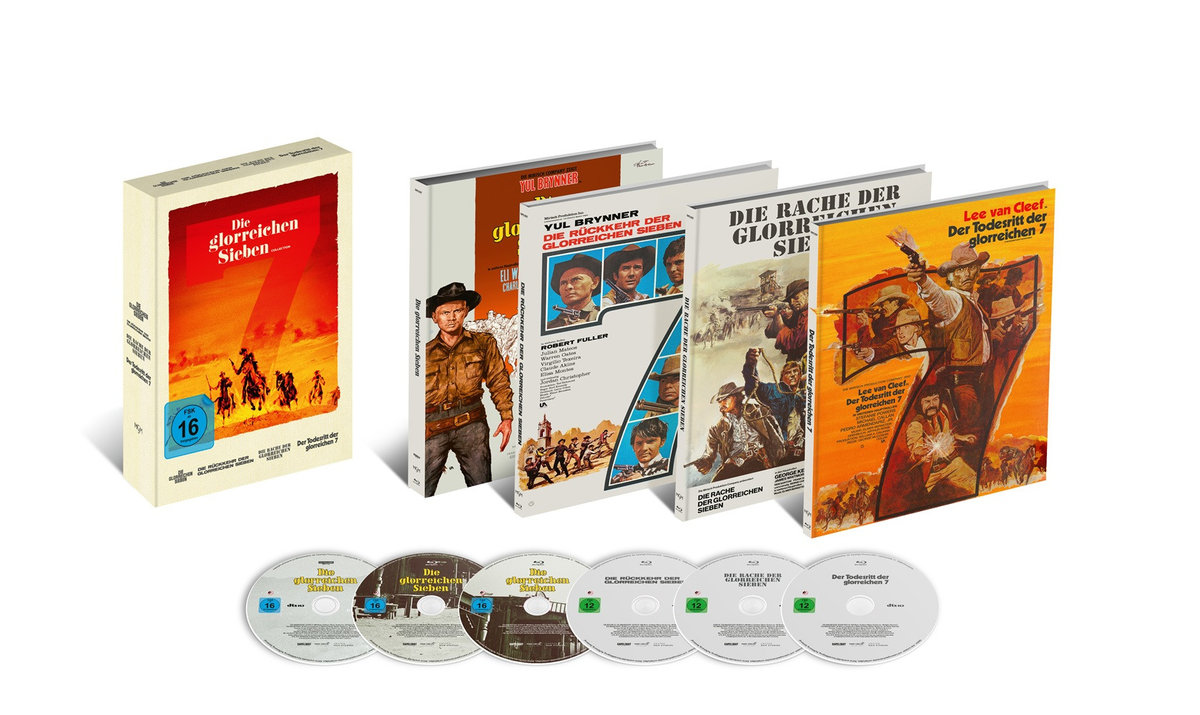 Die glorreichen Sieben Collection - Limited Edition (4K Ultra HD+blu-ray)