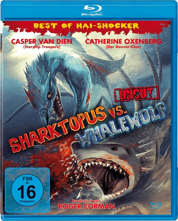 Sharktopus vs Whalewolf - Uncut Edition (Best of Hai-Shocker)  (Blu-ray Disc)