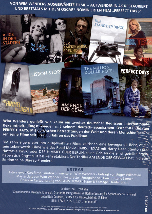 Best of Wim Wenders  [10 DVDs]  (DVD)