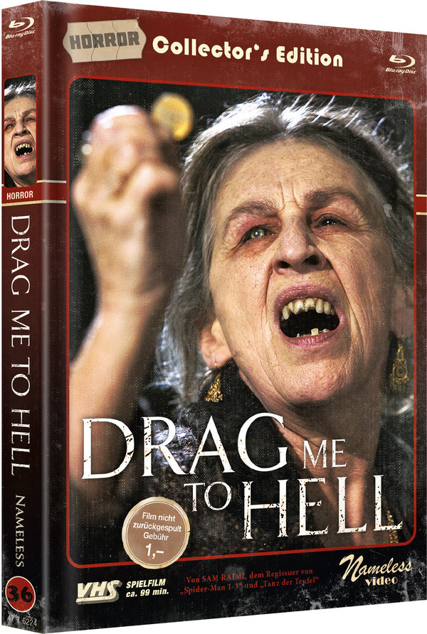 Drag me to Hell - Uncut Mediabook Edition (blu-ray) (C)