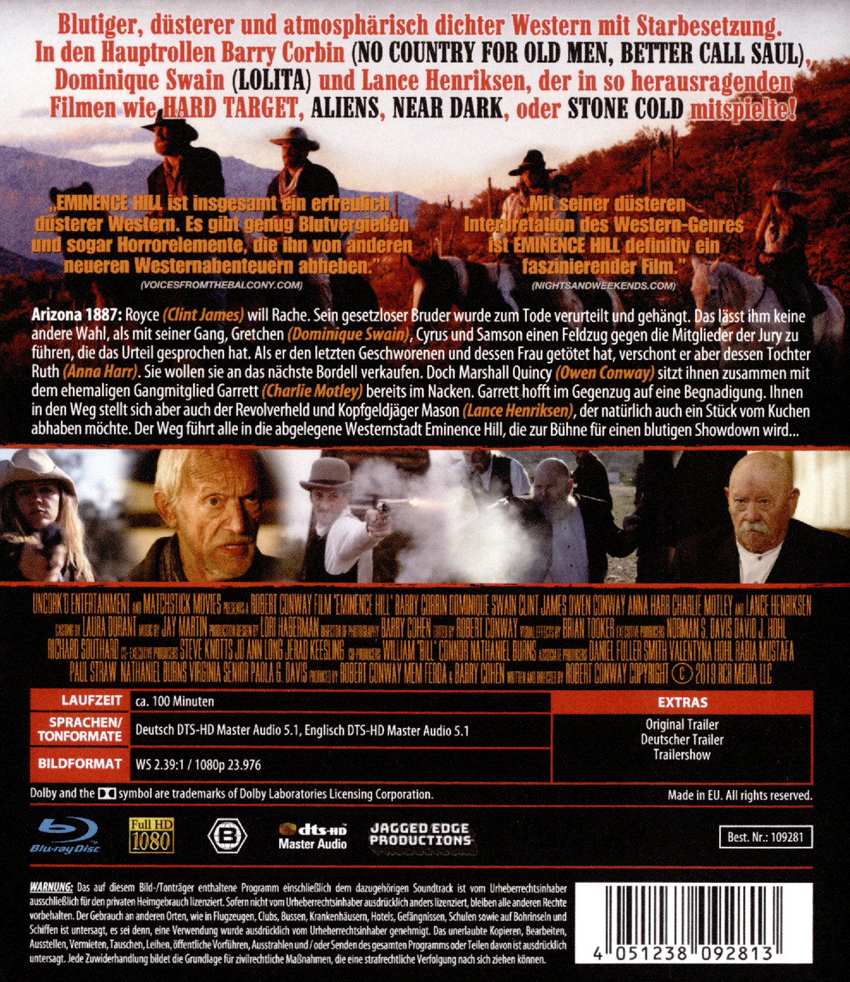 Eminence Hill - Der Tod ist die Erlösung  (Blu-ray Disc)